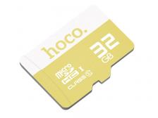 Карта памяти 32Gb - Hoco Micro Secure Digital Class 10 Yellow 6957531085812