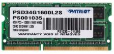 Оперативная память Patriot Signature DDR3 1600Mhz 4GB (PSD34G1600L2S)