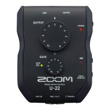 Zoom U-22 ручной аудиоинтерфейс – фото 1