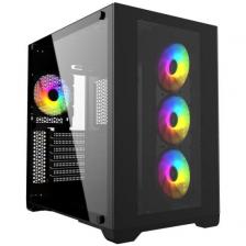 Корпус Powercase Vision Black PC_CVBA_L4, чёрный, без бп