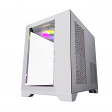 Корпус Powercase Vision Micro White, mATX, без БП, белый (CVWM-L4)