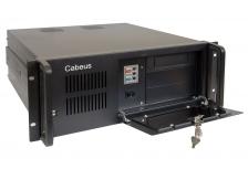 Корпус серверный Cabeus внутренний 19" 4U 177х430х540 (ВхШхГ) для шкафов и стоек цвет: чёрный без блока питания