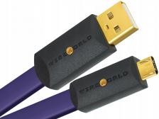 USB, Lan Wire World Ultraviolet 8 USB 2.0 (A to Micro B) Flat Cab 3.0м