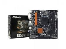 ASRock B150M-HDS (RTL) LGA1151 B150 PCI-E DVI+HDMI GbLANSATA MicroATX 2DDR4