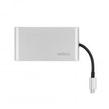 USB концентратор Rombica USB-C Hermes Green