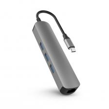 Хаб HYPER Drive USB-A/USB Type-C Gray (HD233B-GRAY)