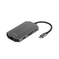 USB концентратор Rombica Type-C M7 Type-C Black