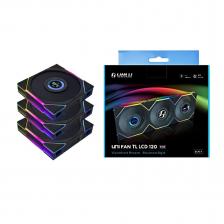 Вентилятор 120 Lian Li UNI FAN TL LCD 120 Reverse Black (G99.12RTLLCD3B.R0)