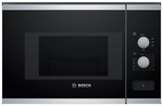 Микроволновая печь BOSCH BFL524MS0 20л. 800Вт нержавеющая сталь/черный