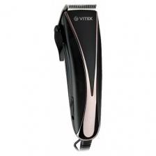 Машинка для стрижки VITEK VT-2511 BK, питание от сети, черный/коричневый