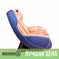Массажное кресло Bend сине-коричневое