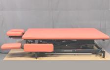 Стационарный массажный стол Fysiotech Standard X1 65 см, каррот/рама серая