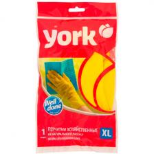 Перчатки York хозяйственные размер XL