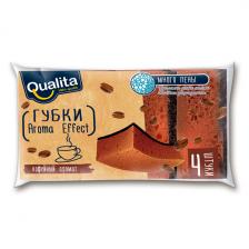 Губки для мытья посуды Qualita Aroma Effect 4 шт