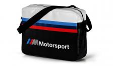 Городская сумка BMW M Motorsport Messenger Bag Black/White