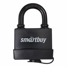 Замок навесной, уличный корпус 70*57 мм, дужка d10 мм, 3 кл., дверца, Smartbuy/36, цена за 1 шт