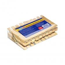 Деревянные прищепки YORK Макси AZUR 20 шт. 915270 предназначены для сушки белья. Отлично подходят для декора и в качестве зажимов для пакетиков. На прищепки легко наносить надписи, приклеивать декоративные элементы. Размеры одной прищепки 8,7х1х1,4 см.