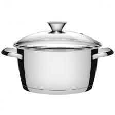 кастрюля TRAMONTINA Allegra 2,2л 18см нерж.сталь стеклянная крышка