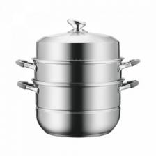 Кастрюля-пароварка Xiaomi Crystal Kitchen Stainless Steel Steam Pot 3 Layer