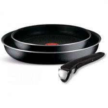 Набор посуды со съемной ручкой Tefal Ingenio Black 04181810