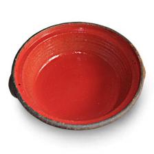 Тажин 3,5 л. Царь-таджин Касабланка, 32 см с ручками, жаростойкий, глазурованная сковородка (красный цвет) – фото 2