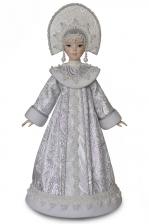 Кукла-конфетница "Снегурочка серебряная"