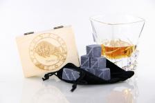 Набор камней для виски в подарочной коробочке Adam Franklin AF-ST-TELEC