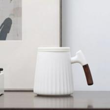 Фарфоровая чашка для чая с керамическим фильтром Xiaomi Zesee Selected Ceramic Tea Cup White – фото 4