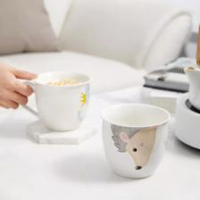 Керамическая кружка с рисунком Xiaomi Jing Republic Ceramic Cup Elephant – фото 2