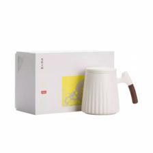 Фарфоровая чашка для чая с керамическим фильтром Xiaomi Zesee Selected Ceramic Tea Cup White