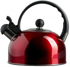 Чайник со свистком ДОЛЯНА "Рэд", 1,8 л, красный (4276499)