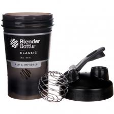 Шейкер 600 мл BlenderBottle Classic V2 591мл Full Color Black Черный, 591 мл / 20 oz – фото 1