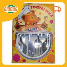 Набор столовых приборов детских Топтыжка