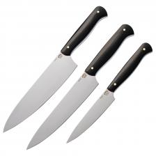 Набор кухонных ножей, сталь N690, рукоять G10