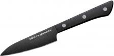 Нож Samura Shadow AUS-8 кухонный овощной с покрытием Black-coating 99мм