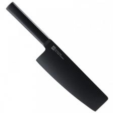 Набор ножей сталь X50 Cr Mo V 15 Xiaomi HuoHou Heat Cool Black Non-stick Knife Set (4 ножа + подставка) - HU0076 – фото 2