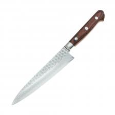 Нож Универсальный овощной 135 мм, Sakai Takayuki, сталь VG-10 Damascus 17 слоев, рукоять pakka wood