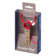 Нож для чистки овощей Opinel Peeler, деревянная рукоять, нержавеющая сталь, коробка