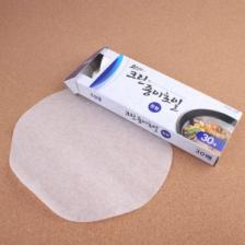 Пергаментная бумага (для выпечки и готовки без масла), CLEAN WRAP 30 листов диаметр 26,7 см.
