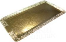 Подложка под торт усиленная 16х30 см. золото ЛЕОНАРДО 2,5 мм.