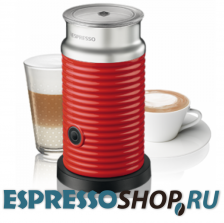 Вспениватель для молока Nespresso Aeroccino 3, красный