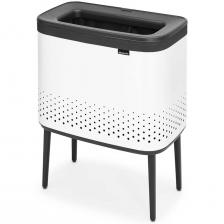 Бак для белья Brabantia 60 л, с вентиляционными отверстиями, с пластиковой крышкой, белый (200502) Бак для белья Brabantia 60 л, с вентиляционными отверстиями, с пластиковой крышкой, белый (200502)