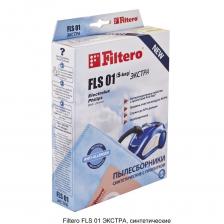 Мешки-пылесборники Filtero FLS 01 (S-bag) Экстра, 4 шт., для PHILIPS, ELECTROLUX, синтетические Мешки-пылесборники Filtero FLS 01 (S-bag) Экстра, 4 шт., для PHILIPS, ELECTROLUX, синтетические