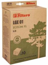 Пылесборники Filtero LGE 01 ECOLine XL (бумажные), 10 шт + микрофильтр