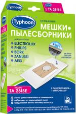 Мешок-пылесборник Тайфун TA 2515E бумажный для пылесосов 5шт + 1 микрофильтр