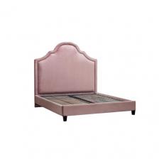 Кровать Двуспальная Розовая Dy-120118 От Lalume – фото 1