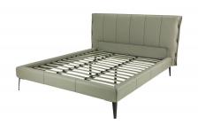 Кровать, MK-7606-BG, двуспальная, 180х200 см, Бежевый – фото 1