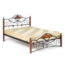 Кровать «Canzona» + основание из деревянных ламелей (120 см x 200 см),