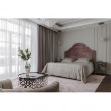 Кровать Двуспальная Розовая Dy-120118 От Lalume – фото 2