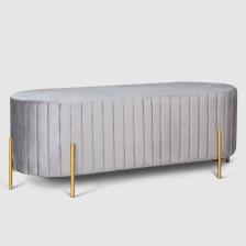 Банкетка Design 123x50x45 см серый